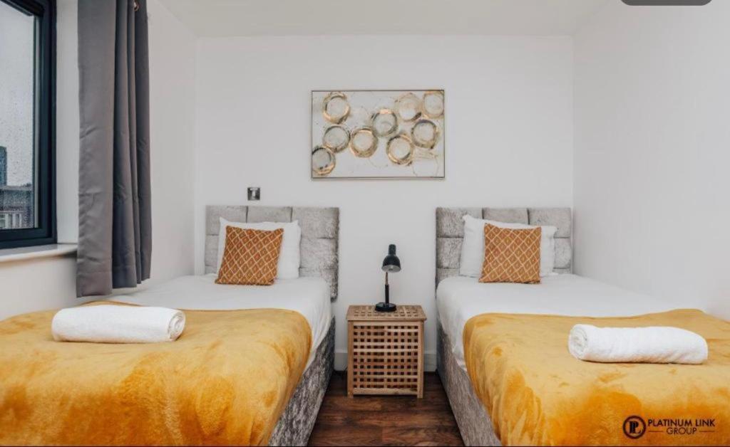 Sl Luxury 2 Bed Broad St Home バーミンガム エクステリア 写真